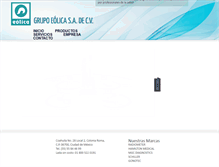 Tablet Screenshot of eolica.com.mx