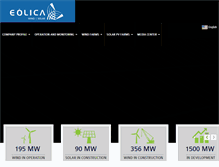 Tablet Screenshot of eolica.com.br